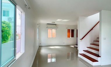 Unbeatable price! Young house in a prime location. Twin house for sale at Lanceo Crib Thepharak–Tamru — the cheapest unit in the entire project!