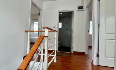 Unbeatable price! Young house in a prime location. Twin house for sale at Lanceo Crib Thepharak–Tamru — the cheapest unit in the entire project!