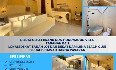 Villa dijual di Pupuan Sawah, Tabanan, Bali