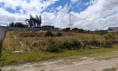 Latacunga, vendo lote de terreno sector Bethlemitas