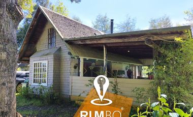 5 cabañas, 1 casa, terreno 1 hectárea - Villarrica