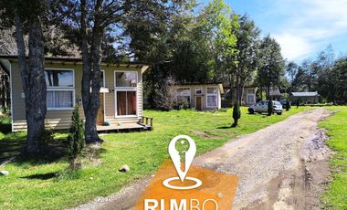 5 cabañas, 1 casa, terreno 1 hectárea - Villarrica