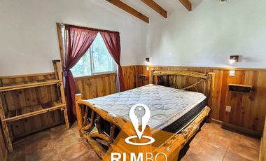 5 cabañas, 1 casa, terreno 1 hectárea - Villarrica