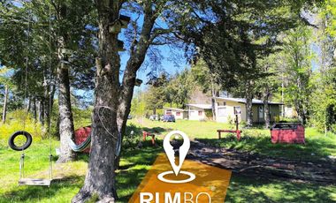 5 cabañas, 1 casa, terreno 1 hectárea - Villarrica