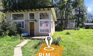 5 cabañas, 1 casa, terreno 1 hectárea - Villarrica