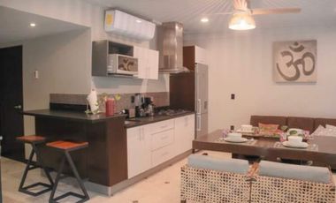 2 recámaras. Departamento en Playa Del Carmen