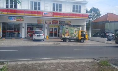 JUAL Tanah + 3 Gudang + Alfamart (aktif)  Raya Dawar Blandong Desa Sawen Kedamean - Gresik