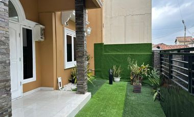 DIJUAL RUMAH FULL FURNISH KOMPLEK VILLA ARJUNA JALAN SWADAYA PALEMBANG