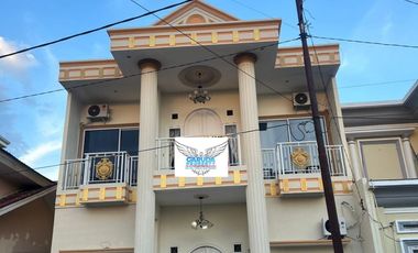 Dijual rumah cluster 2 lantai di perumahan aur kuning, simpang tiga, bukit raya, Pekanbaru. Semi Furnished, security 24 jam