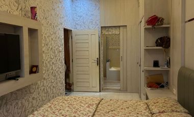 Dijual rumah cluster 2 lantai di perumahan aur kuning, simpang tiga, bukit raya, Pekanbaru. Semi Furnished, security 24 jam