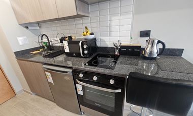 DEPTO TIPO ESTUDIO EDIFICIO R ESTACION AMOBLADO