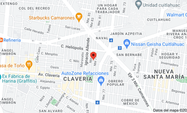 CASA EN VENTA EN NILO # 224, CLAVERIA, AZCAPOTZALCO, CDMX.