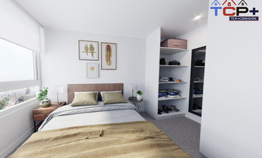 Departamento sin pagar pie  al 90% al 85%y al 80% en Oferta  UNICA 1850 uf. Subsidio Tasa Rebajada