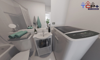 Departamento sin pagar pie  al 90% al 85%y al 80% en Oferta  UNICA 1850 uf. Subsidio Tasa Rebajada