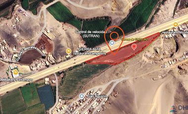Terreno en Venta sobre la Panamericana Norte Chancay
