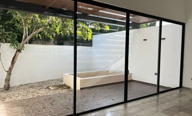 Casa en renta en temozon norte a estrenar