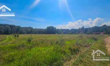 ¡EXCELENTE OPORTUNIDAD! TERRENO MUY CERCA DEL CENTRO DE HUASCA