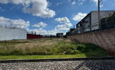 Lotes en venta Santa Cruz Guadalupe Poniente en Puebla Cholula