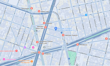 DEPARTAMENTO EN ROMA SUR EN GRAN VENTA DE REMATE BANCARIO