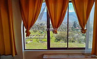 Leon Propiedades vende Parcela con casa en El Pangal, sector Alhué, Curacaví.