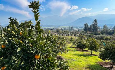 Leon Propiedades vende Parcela con casa en El Pangal, sector Alhué, Curacaví.