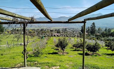 Leon Propiedades vende Parcela con casa en El Pangal, sector Alhué, Curacaví.