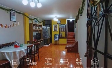 VENTA DE CASA DE 3 PISOS EN SANTA CLARA, ATE