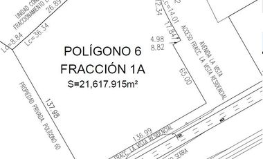 VENTA DE MACROLOTE SOBRE EL FRAY JUNIPERO SERRA