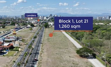 Front Row Commercial Lot For Sale Along Daang Hari Road Las Piñas Metro Manila Near Madrigal Business Park