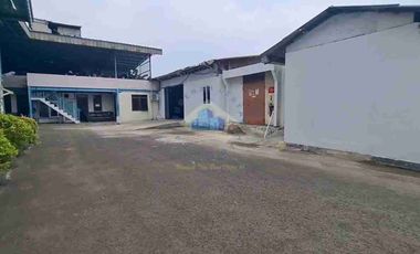 DISEWAKAN PABRIK SHGB ZONA INDUSTRI DEKAT KE PINTU TOL KARAWACI DAN TOL KEBON NANAS TANGERANG