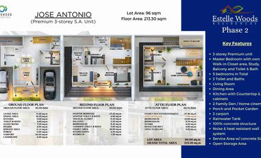 Newest Preselling Modern 3-Storey House and Lot for Sale in Cebu City 𝐄𝐬𝐭𝐞𝐥𝐥𝐞 𝐖𝐨𝐨𝐝𝐬 𝐑𝐞𝐬𝐢𝐝𝐞𝐧𝐜𝐞𝐬 𝐏𝐡𝐚𝐬𝐞 𝟐