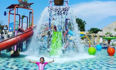 Rumah kraton superblock dengan akses waterpark