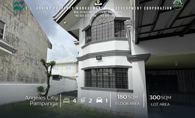 Fully Furnished 4 Bedroom 2 Storey House for Rent in a Secured Subdivision in Telabastagan City of San Fernando Pampanga