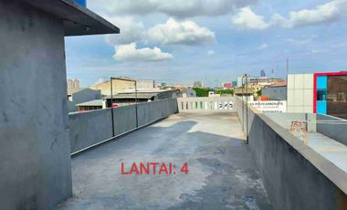 Disewakan Ruko 3,5 lantai   2 muka di Mangga besar