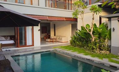 FOR SALE RENT / SALE MODERN VILLA WITH SWIMMING POOL AND RICE FIELD VIEW AT GIANYAR