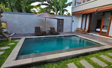FOR SALE RENT / SALE MODERN VILLA WITH SWIMMING POOL AND RICE FIELD VIEW AT GIANYAR