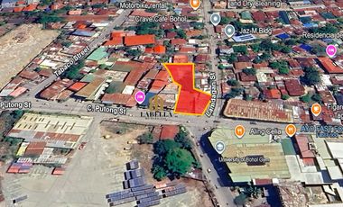 1301 sqm Prime Lot For Sale Along Busy Street-Tagbilaran City