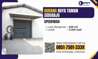 Warehouse for Rent Kletek Taman Sidoarjo - The EdGe