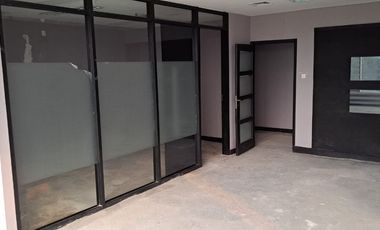 Office Space for Rent Blue Green Office, 157 m² Semi-Furnished Unit in West Jakarta Area, Near Toll Access