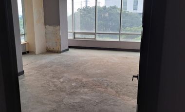 Office Space for Rent Blue Green Office, 157 m² Semi-Furnished Unit in West Jakarta Area, Near Toll Access