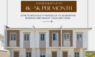 For Sale Affordable House for as low as 4-5k per months