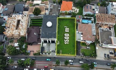 Tanah Prime Location di Metro Pondok Indah – Pinggir Jalan Raya, Luas 1500 m², Nego!