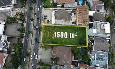 Tanah Prime Location di Metro Pondok Indah – Pinggir Jalan Raya, Luas 1500 m², Nego!