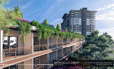 Studio unit for sale in Tuba Benguet, Baguio city  Mocello Crest Condotel