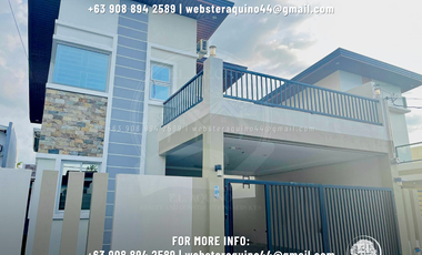 A 2 Storey House (SEMI-FURNISHED) for rent with 5 Bedroom ,3 Bathroom, and 2 Carport- SAN FERNANDO, PAMPANGA