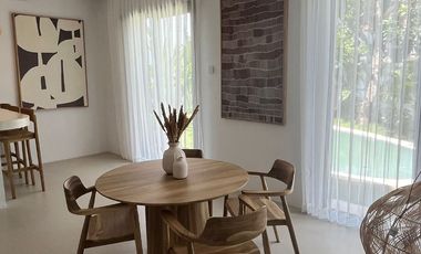 villa baru di nusa dua, furnish, pool, dkt pantai