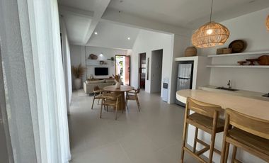 villa baru di nusa dua, furnish, pool, dkt pantai