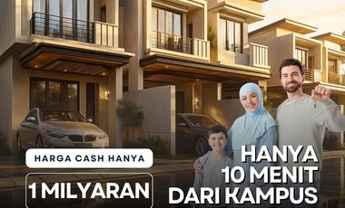 BEBAS BIAYA PPN! Rumah Mewah di Mainroad Sersan Bajuri Hanya 10 Menit ke UPI Setiabudi Bandung