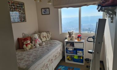 Venta Departamento sector Viña Alto, a minutos del centro de Viña, agradable entorno y ambiente seguro, terraza con linda vista