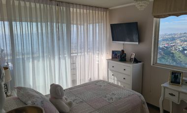 Venta Departamento sector Viña Alto, a minutos del centro de Viña, agradable entorno y ambiente seguro, terraza con linda vista